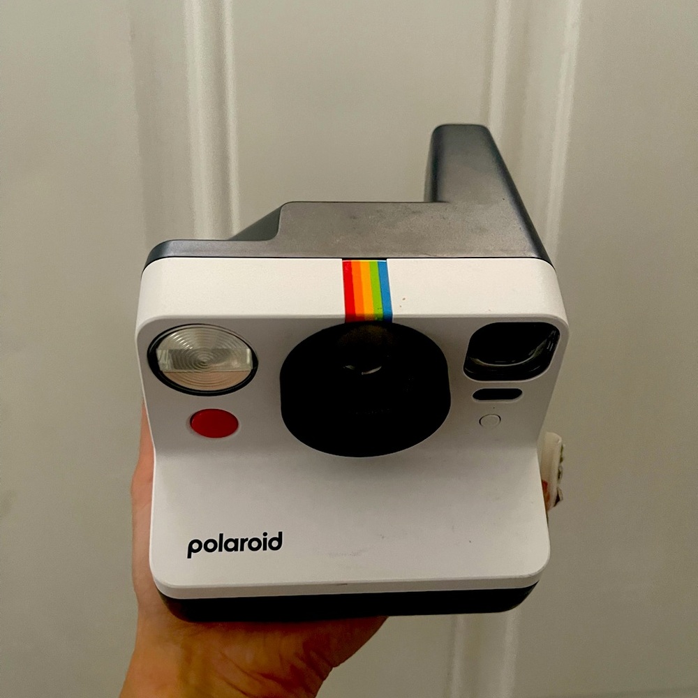 White second generation polaroid